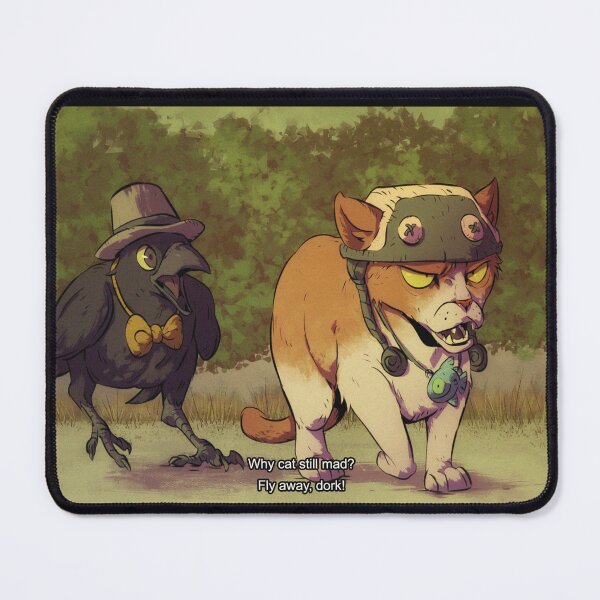 Item preview, cuervo y gato designed and sold by ketsuo.