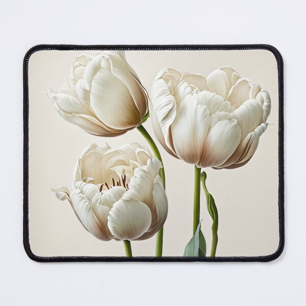 Item preview, White Tulip Flowers  designed and sold by Vanover Designs.