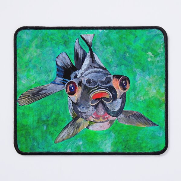 Item preview, Geeky Blackmoor Goldfish With Telescopic Eyes designed and sold by taiche.