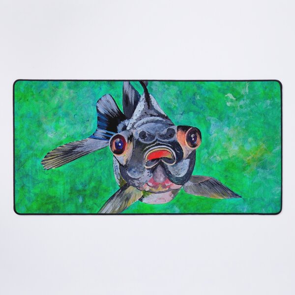 Item preview, Geeky Blackmoor Goldfish With Telescopic Eyes designed and sold by taiche.