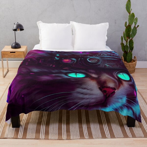 Item preview, Cyberpunk Cat designed and sold by chaoticabstract.