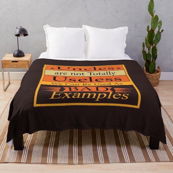 Item preview, Uncles are not Totally Useless We Can Be Used As Bad Examples Classic T-shirt designed and sold by Saisaye.