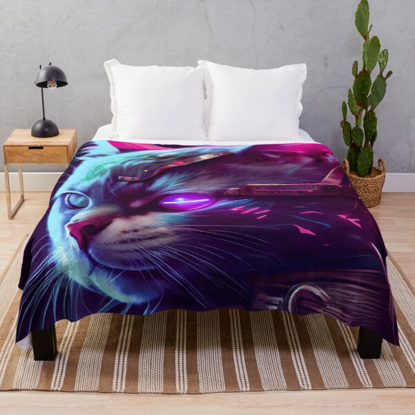 Item preview, Cyberpunk Cat designed and sold by chaoticabstract.