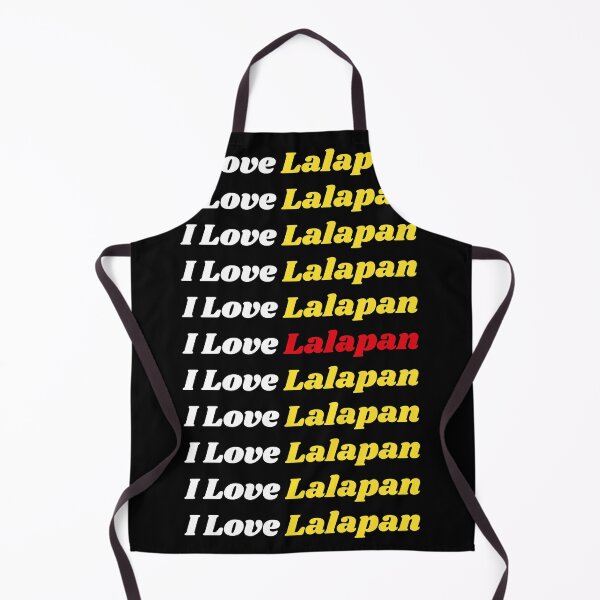 Item preview, 'I love Lalapan' Indonesian Traditional Food - Delicious Text Based Design designed and sold by Ridiculam Toga.