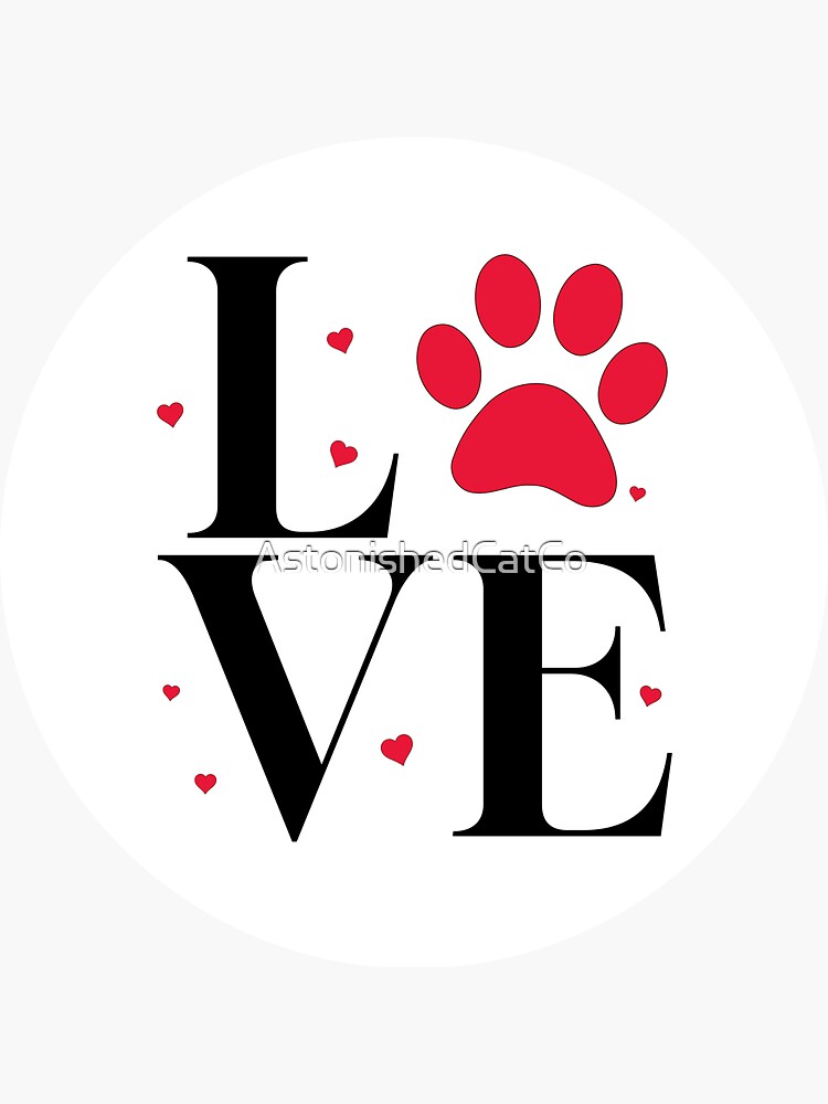 Thumbnail 3 of 3, Sticker, Fur Mom - Dog Love - Astonished Cat Company - Gift for Dog Lovers designed and sold by AstonishedCatCo.