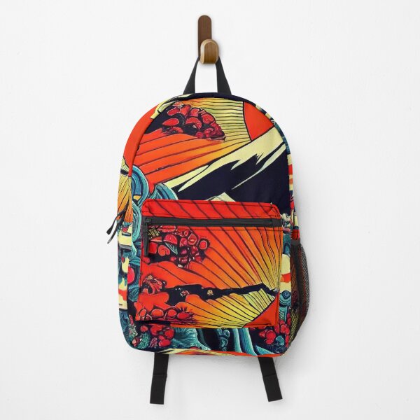 Item preview, Red Sunset over Mount Fuji designed and sold by OccultDreams.
