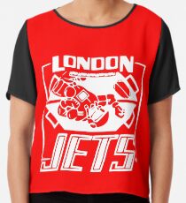 London Jets, white - Red Dwarf Chiffon Top
