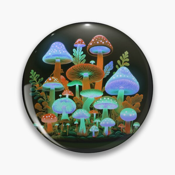 Item preview, Shrooms mushrooms 2023 rainbow color Sticker designed and sold by PhiloSophyEye.