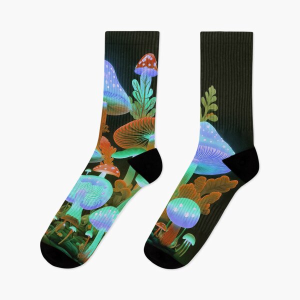 Item preview, Shrooms mushrooms 2023 rainbow color Sticker designed and sold by PhiloSophyEye.