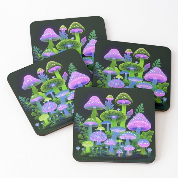 Item preview, Shrooms mushrooms 2023 rainbow color Sticker designed and sold by PhiloSophyEye.