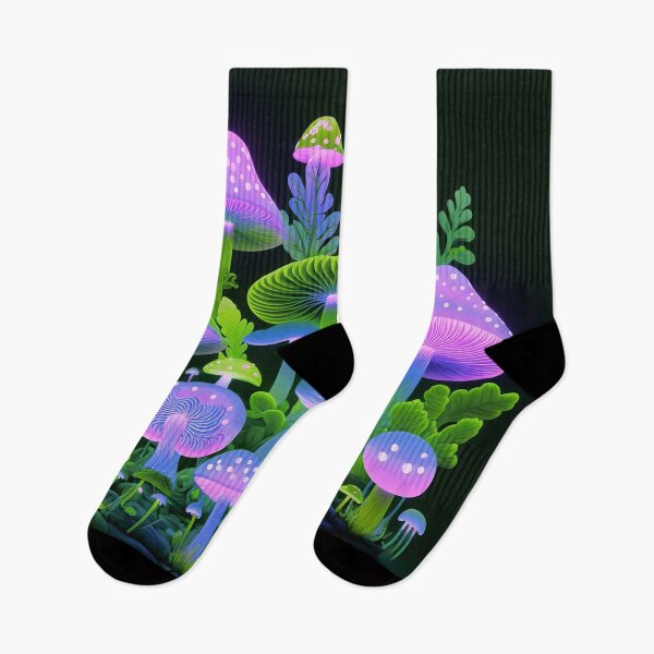 Item preview, Shrooms mushrooms 2023 rainbow color Sticker designed and sold by PhiloSophyEye.