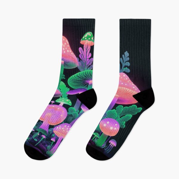 Item preview, Shrooms mushrooms 2023 rainbow color Sticker designed and sold by PhiloSophyEye.
