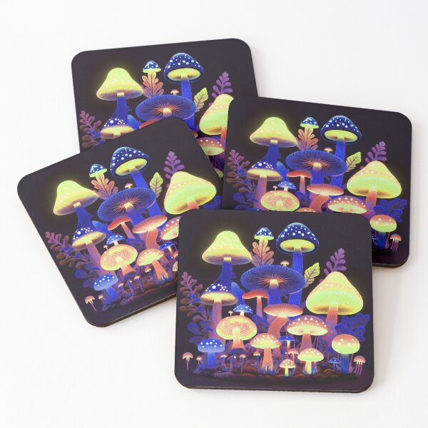Item preview, Shrooms mushrooms 2023 rainbow color Sticker designed and sold by PhiloSophyEye.