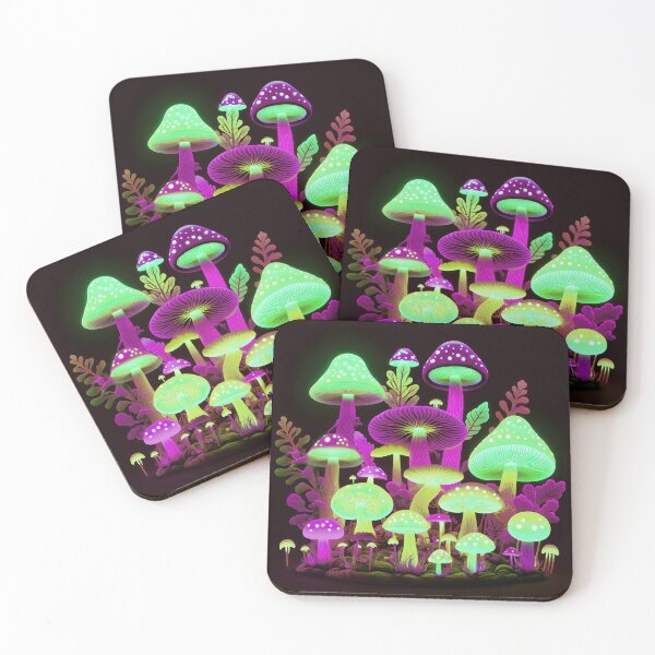 Item preview, Shrooms mushrooms 2023 rainbow color Sticker designed and sold by PhiloSophyEye.
