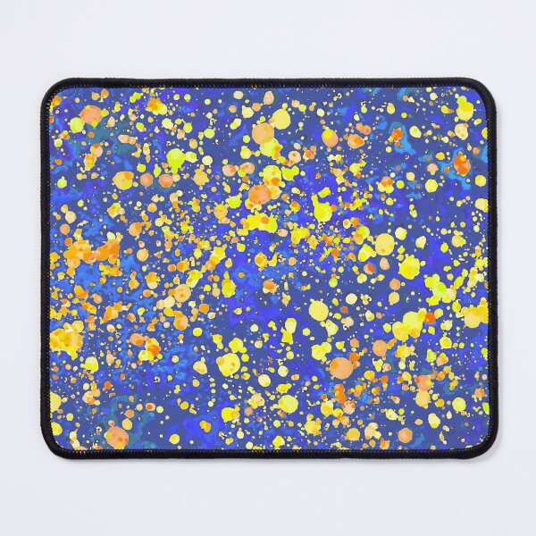 Item preview, Abstract Colors - Spilled Paint Dark Blue designed and sold by FinapplePudding.