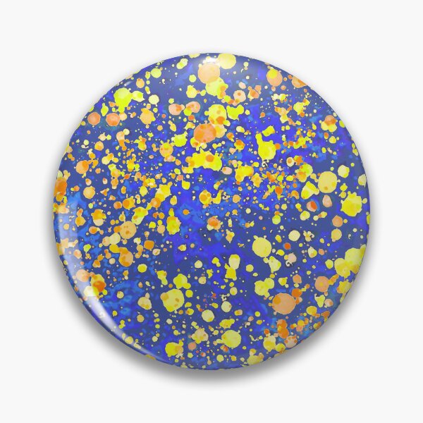 Item preview, Abstract Colors - Spilled Paint Dark Blue designed and sold by FinapplePudding.