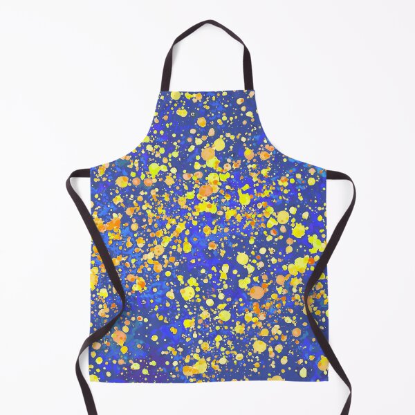 Item preview, Abstract Colors - Spilled Paint Dark Blue designed and sold by FinapplePudding.