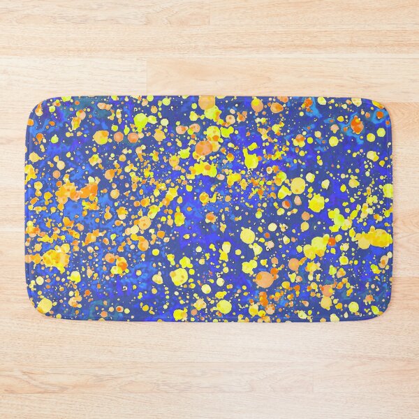 Item preview, Abstract Colors - Spilled Paint Dark Blue designed and sold by FinapplePudding.