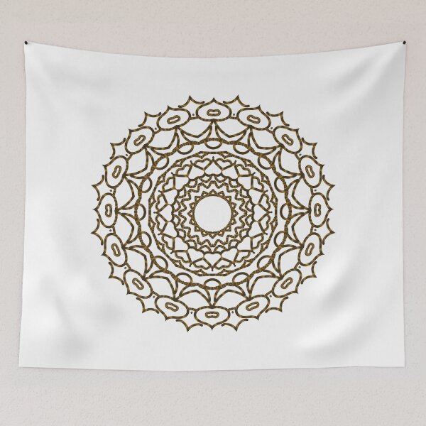 Item preview, Mandala Gold Gradation designed and sold by Milkygmail.