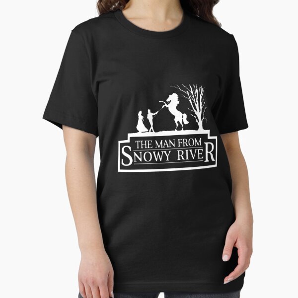 Vista previa del artículo con la obra «El hombre del río Nevado», diseñado y vendido por GT SHIRT⭐⭐⭐⭐⭐.