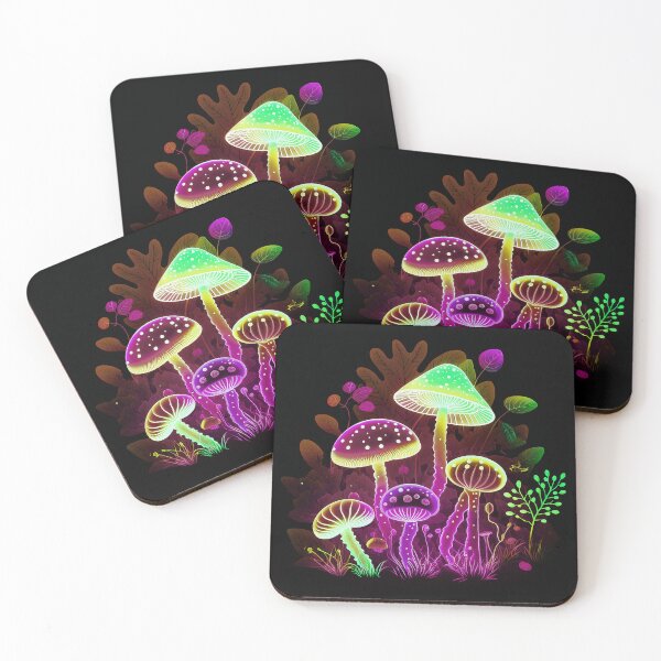 Item preview, Shrooms mushrooms 2023 rainbow color Sticker designed and sold by PhiloSophyEye.