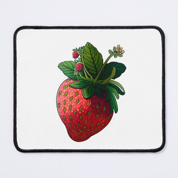 Item preview, Red Strawberry Drawing designed and sold by KodakDesigns.