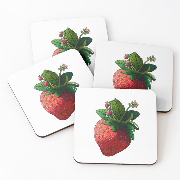 Item preview, Red Strawberry Drawing designed and sold by KodakDesigns.