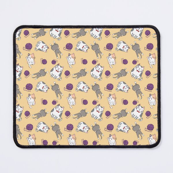 Item preview, Cute and Funny Cat Pattern designed and sold by NessiCreates.
