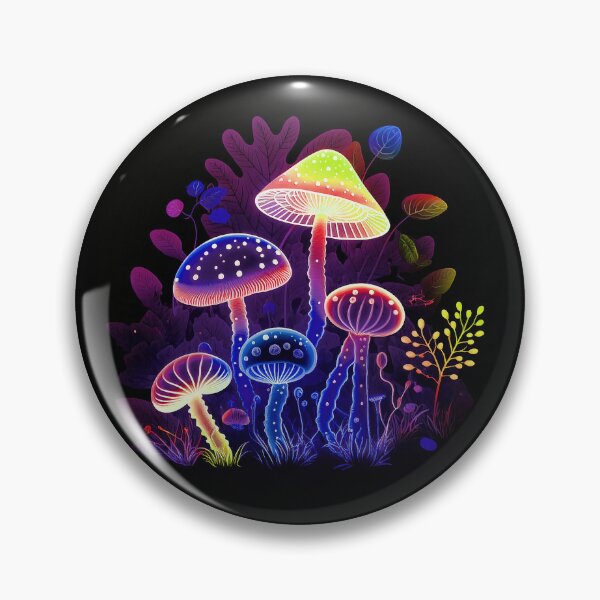 Item preview, Shrooms mushrooms 2023 rainbow color Sticker designed and sold by PhiloSophyEye.