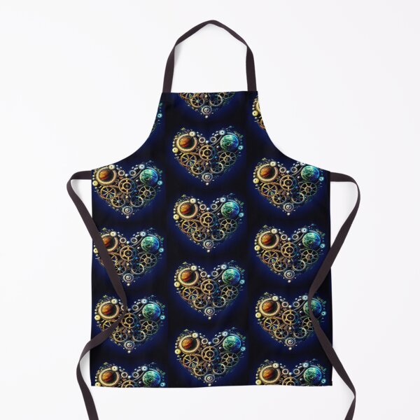 Item preview, The universe in your steampunk heart mechanism designed and sold by DuniDesign.