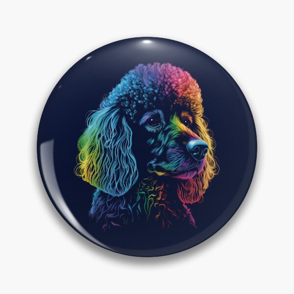Item preview, Moyen Poodle - Watercolor Painting Portrait Art designed and sold by Odd World.