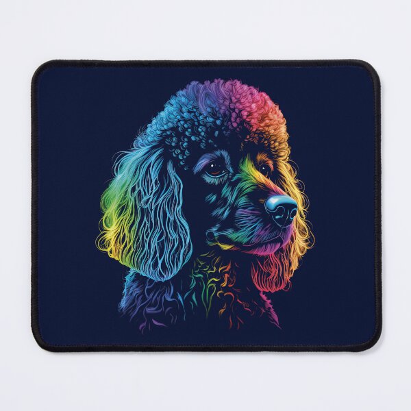 Item preview, Moyen Poodle - Watercolor Painting Portrait Art designed and sold by Odd World.