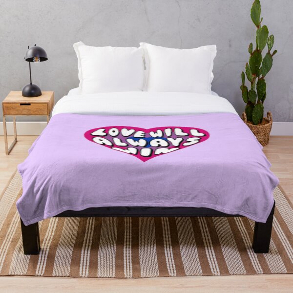 Item preview, El amor siempre ganará el corazón de la bandera del orgullo bisexual designed and sold by everything4eva.