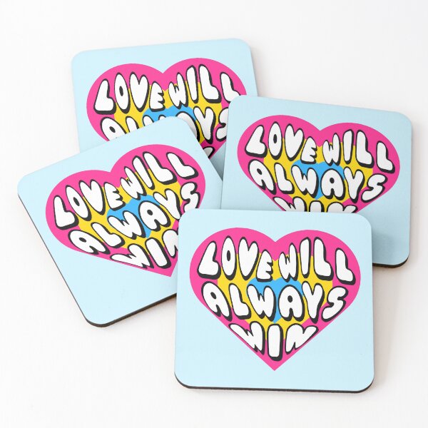 Item preview, Love Will Always Win Pansexual Pride Flag Heart designed and sold by everything4eva.