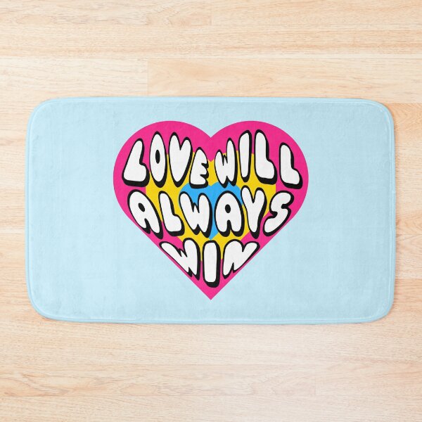 Item preview, Love Will Always Win Pansexual Pride Flag Heart designed and sold by everything4eva.