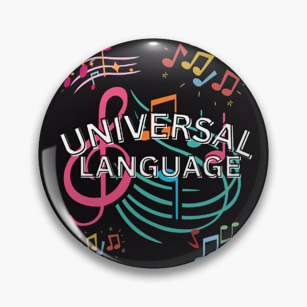 Item preview, Universal Language - World of Music on a Black Background designed and sold by HanaiPrint.