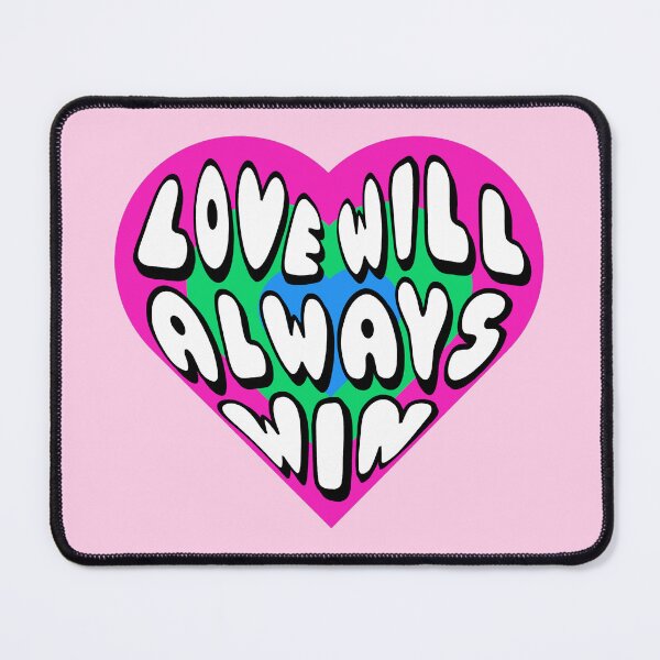 Item preview, Love Will Always Win Polysexual Pride Flag Heart designed and sold by everything4eva.