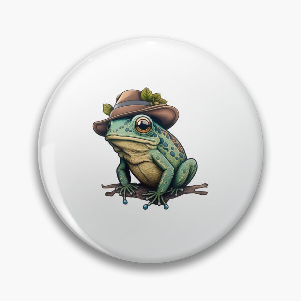 Item preview, Detective Frog in a Hat designed and sold by KodakDesigns.