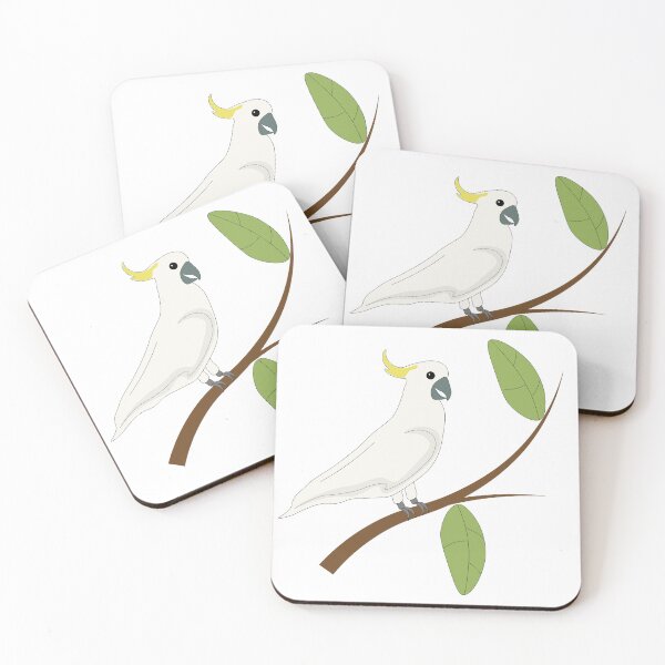 Item preview, parrot sitting on a branch designed and sold by SunGraphicArt.