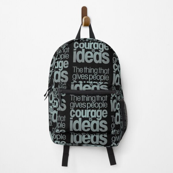 Item preview, The thing that gives people courage is ideas. v.5 designed and sold by x1brett.