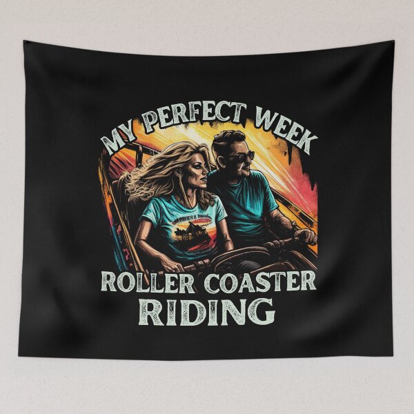 Item preview, My Perfect Week - Roller Coaster Riding designed and sold by MoonsmileProd.