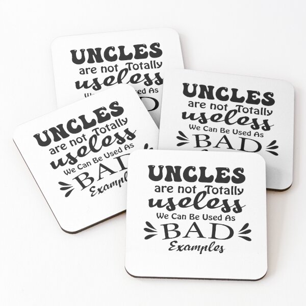 Item preview, Copy of Uncles are not Totally Useless We Can Be Used As Bad Examples Classic T-shirt designed and sold by Saisaye.