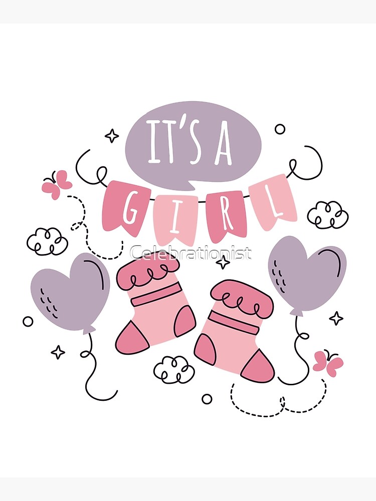 Gender Reveal- It's a Girl!