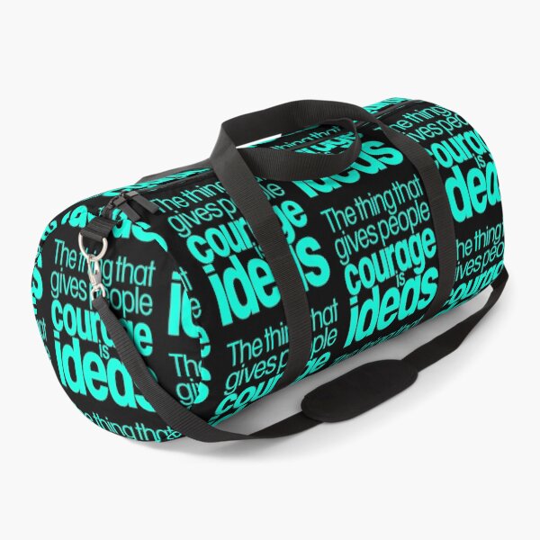 Item preview, The thing that gives people courage is ideas. v.8 designed and sold by x1brett.