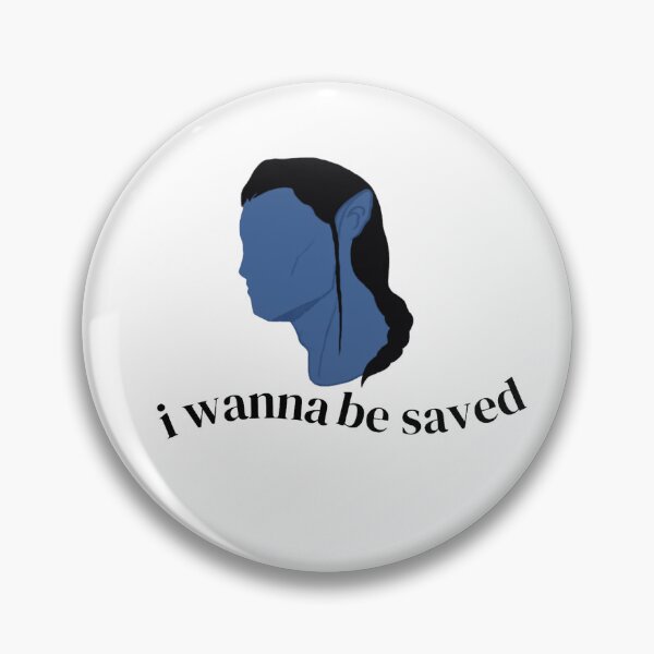 Item preview, Jake Sully Silhouette Sticker | Hot 10ft Blue Alien | I wanna be saved designed and sold by riyasarts.