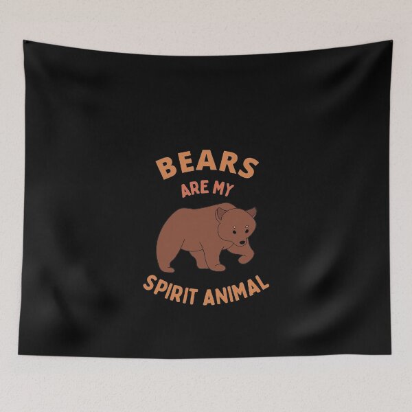 Item preview, Bears are my spirit animal designed and sold by GasconyPassion.