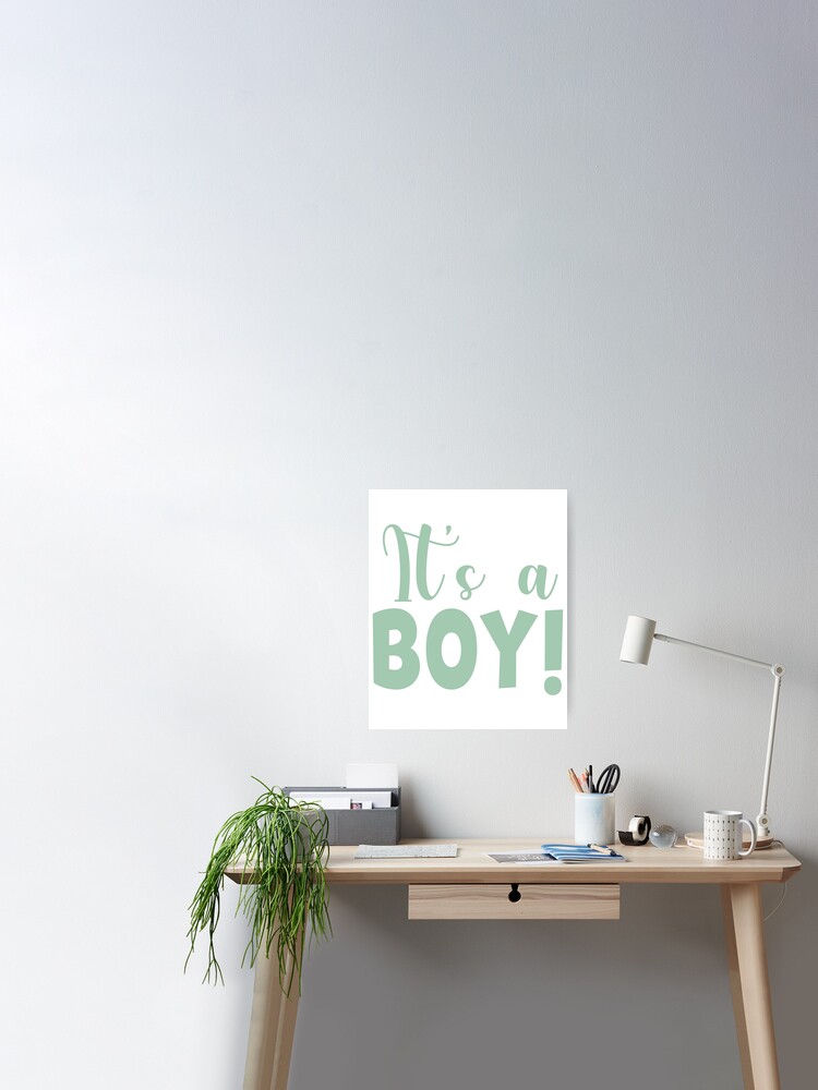Baby Boy Poster For Pregnant Women, New Born Baby Poster, Wall Decor