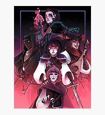 Stranger things and D&D Photographic Print