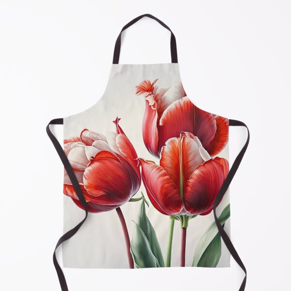 Artikelvorschau, Rote Tulpenblüten entworfen und verkauft von Vanover Designs.