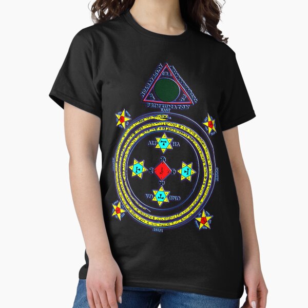 Item preview,  el cual hizo eso
él podría preservarse allí de la malicia de estos espíritus malignos. Este círculo mágico debe hacerse 9 pies de ancho designed and sold by djhypnotixx.